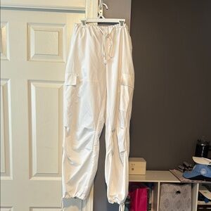 White womens Cargo Pants